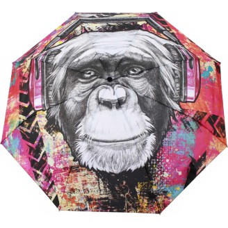 Small umbrella art magic mini monkey