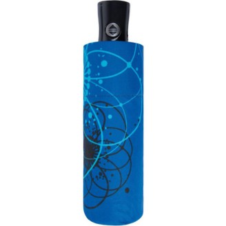 Kleine driekleurige fiber magic XS-paraplu met bloemen