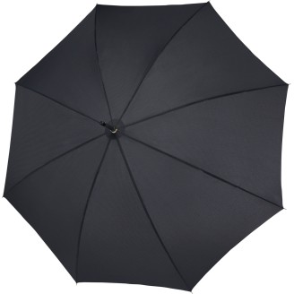 Long parapluie avec  lignes et canne en bois