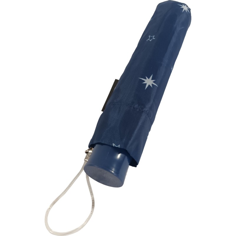 Petit parapluie uni avec petis flocons