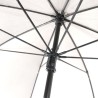 Long parapluie uni avec poignée droite