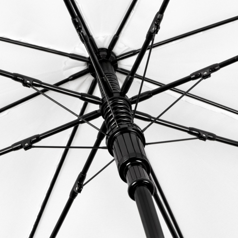 Long parapluie Falcone uni poignée droite