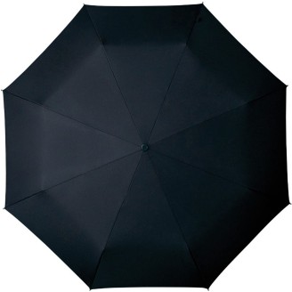 Mini max black umbrella with cane