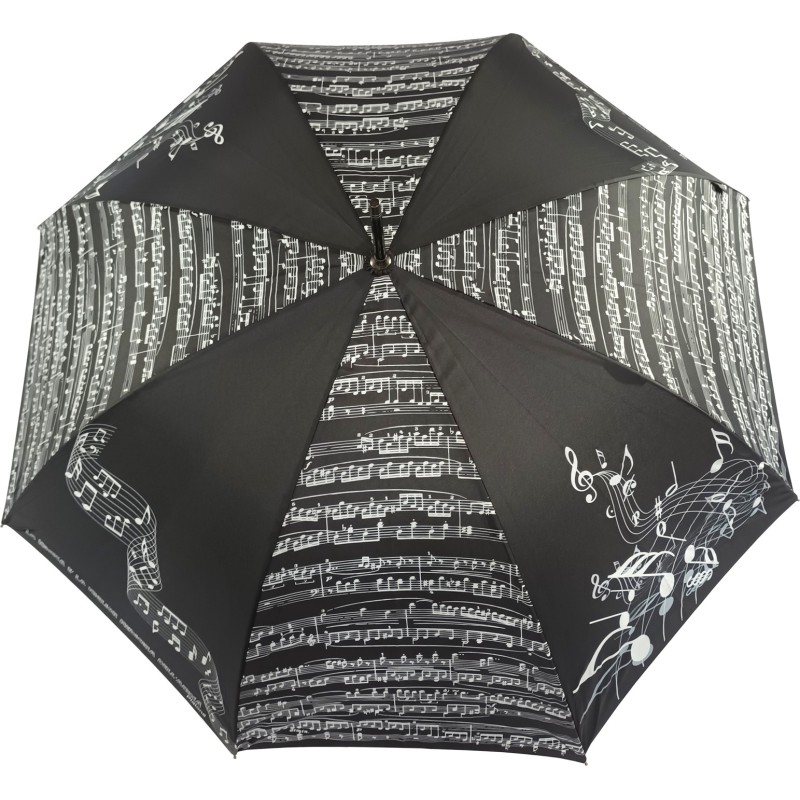 Long parapluie love music avec canne blanche