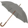 Long plain Falcone umbrella with wooden cane