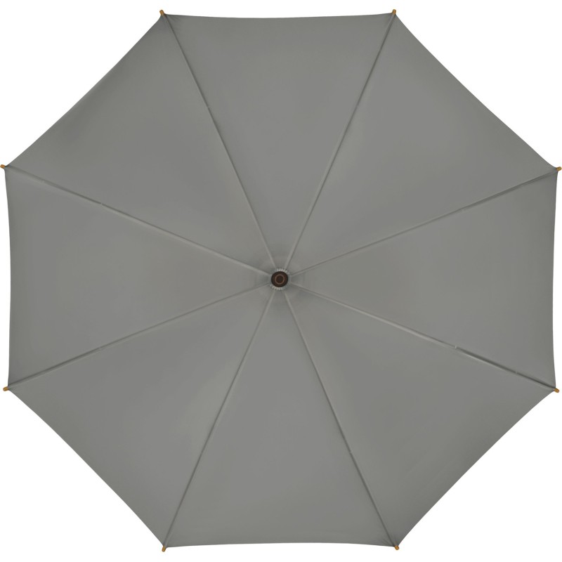 Long parapluie Falcone uni avec canne en bois