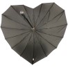 Long parapluie un i en forme de cœur