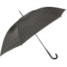 Long parapluie grosses lignes avec canne