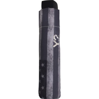 Kleine paraplu super mini vlag USA zwart/grijs