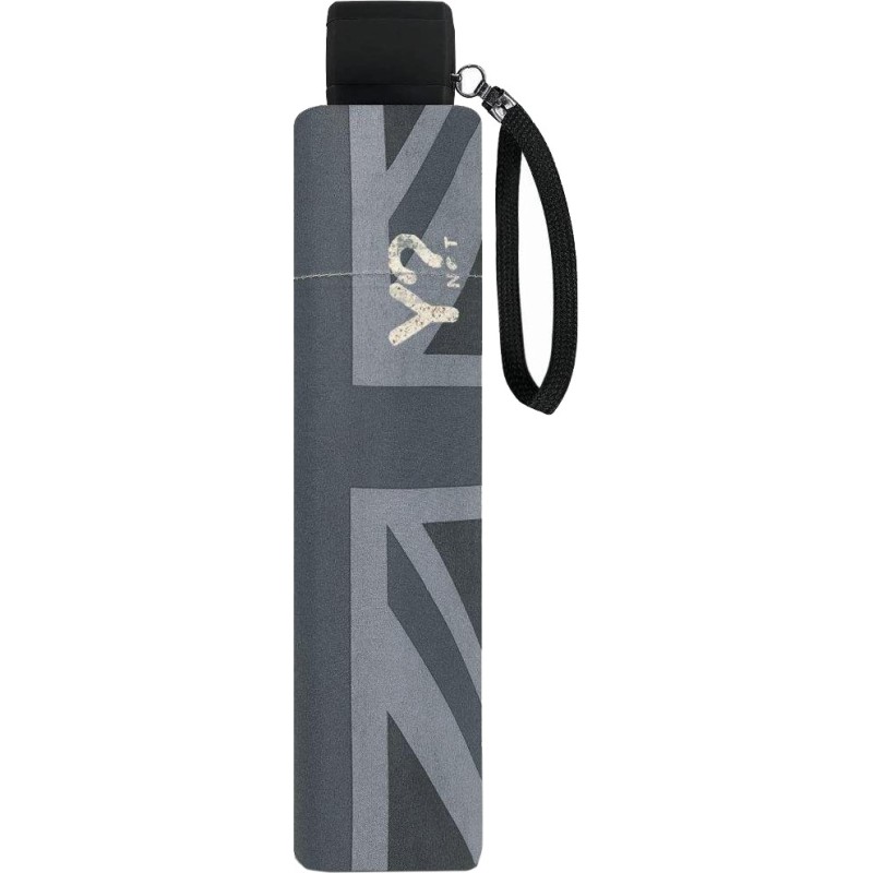 Small umbrella super mini flag UK black/grey