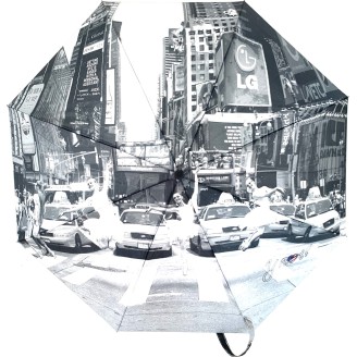 Kleine paraplu super mini city New York ballerina