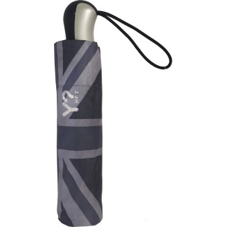 PETIT PRAPLUIE EASYMATIC LIGHT FLAG BLACK/GRIS