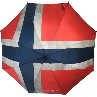 Lange paraplu AC vlag Noorwegen