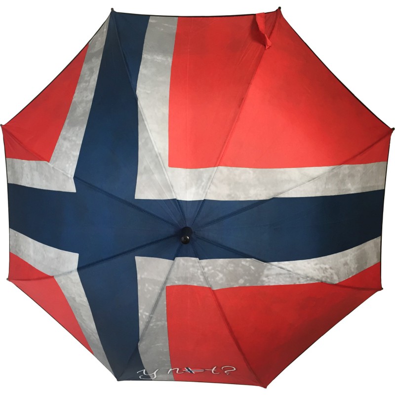 Long umbrella AC flag norway