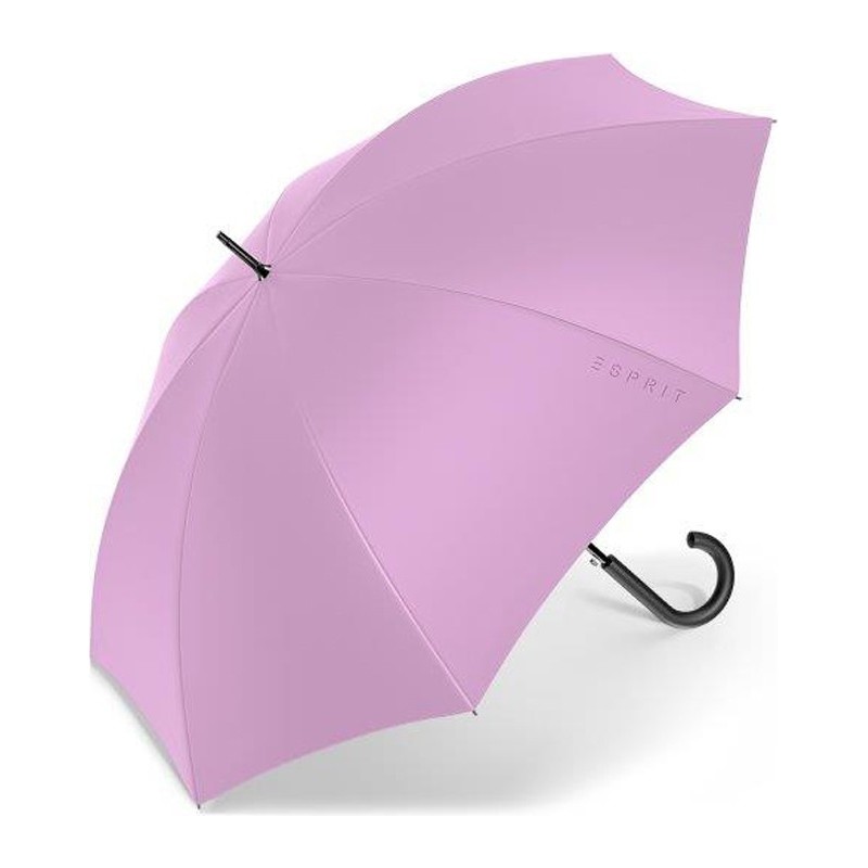 Long plain AC umbrella with cane