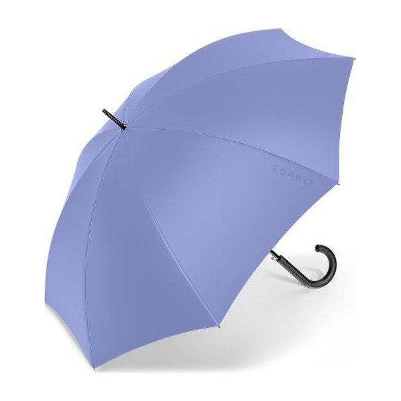 Long parapluie AC uni avec canne