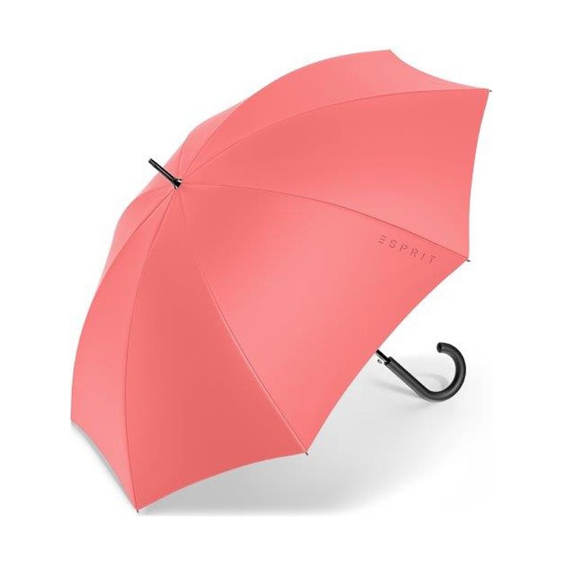 Long parapluie AC uni avec canne