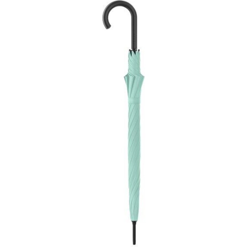 Long plain AC umbrella with cane