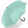 Long plain AC umbrella with cane