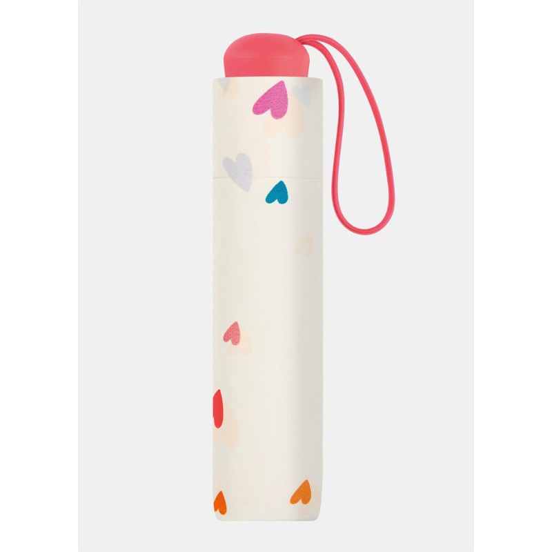 PETIT PARAPLUIE ENFANT AVEC CŒURS ET CANNE