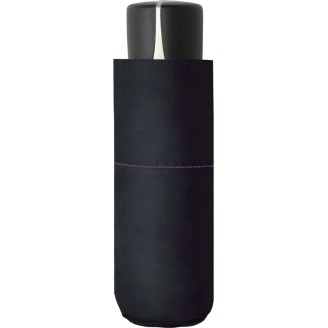 Mini black compact fiber umbrella