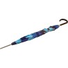 Long parapluie carbonsteel dans les tons bleu avec cann