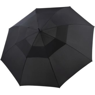 Long plain fiber golf umbrella with straight handle