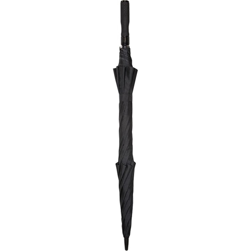Long plain fiber golf umbrella with straight handle
