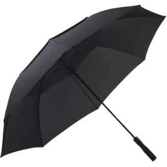 Long plain fiber golf umbrella with straight handle