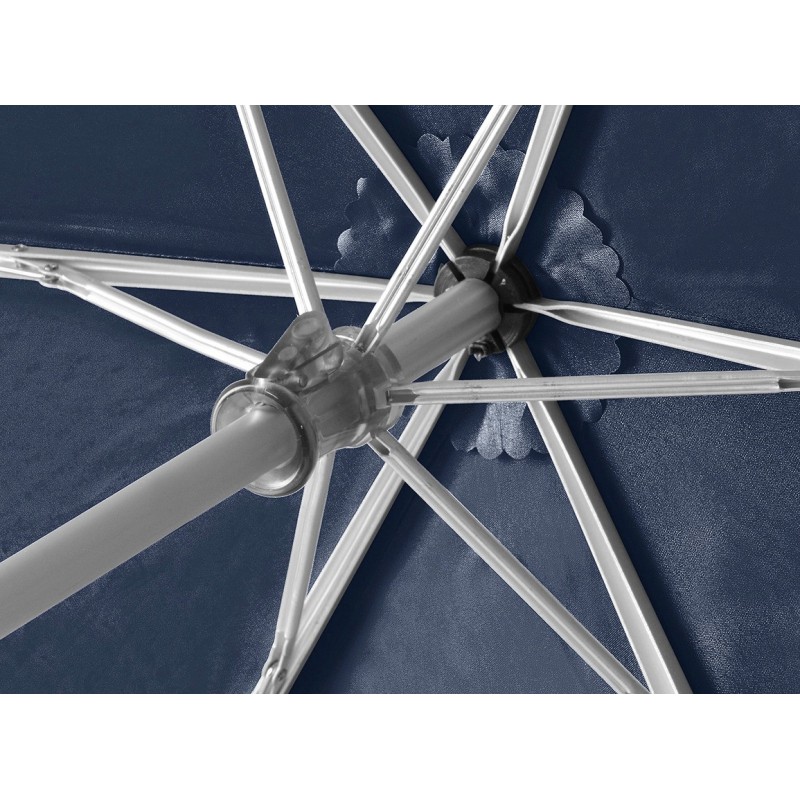 Small plain havanna fiber umbrella