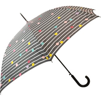 LONG PARAPLUIE AC BIKINI DOTS ET RAYURES