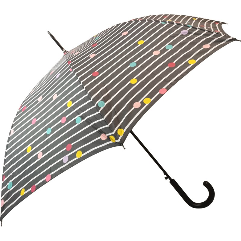 LONG PARAPLUIE AC BIKINI DOTS ET RAYURES