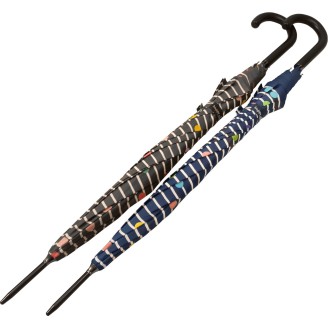 LONG PARAPLUIE AC BIKINI DOTS ET RAYURES