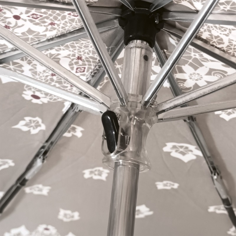 Kleine mini-stijl vezelparaplu met bloemen