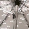 Petit parapluie fiber mini style avec fleurs