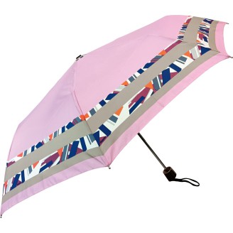 Kleine mini-vezelparaplu, effen stijl met lijnen