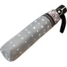 Small fiber pearl umbrella with polka dot print