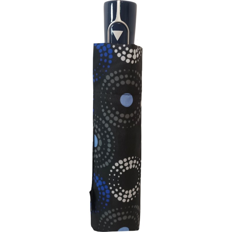 Small AC Sofia fiber umbrella with spiral polka dots