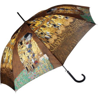 Long parapluie art collection Klimt "Der Kuss" protecti