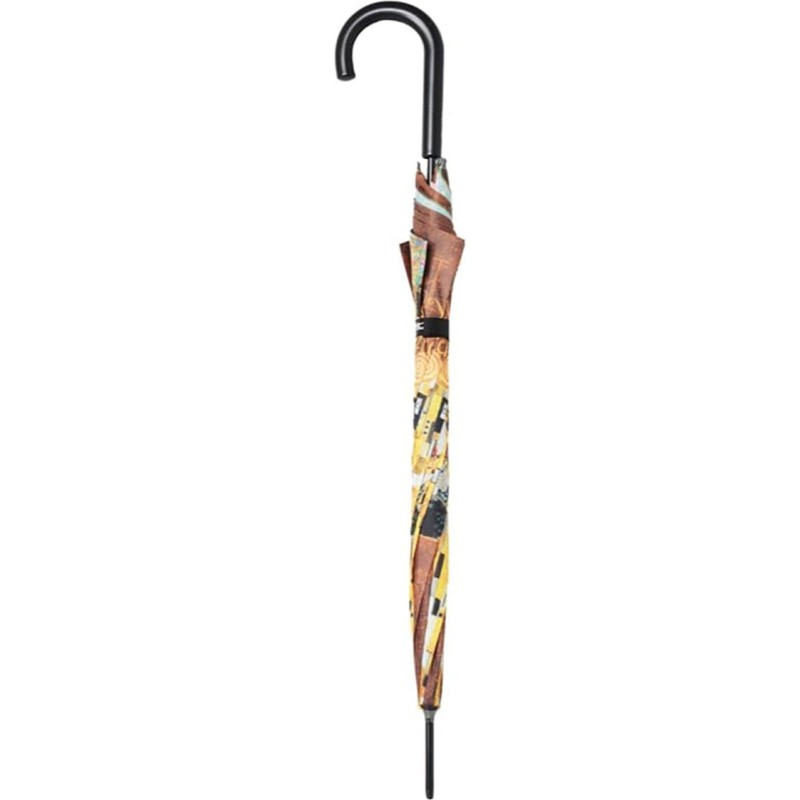 Long umbrella art collection Klimt "Der Kuss" anti-UV p