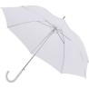 Long white ceremonial umbrella with cane
