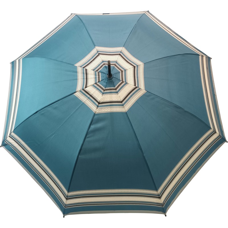 Long fiber flex graphics umbrella with cane cane