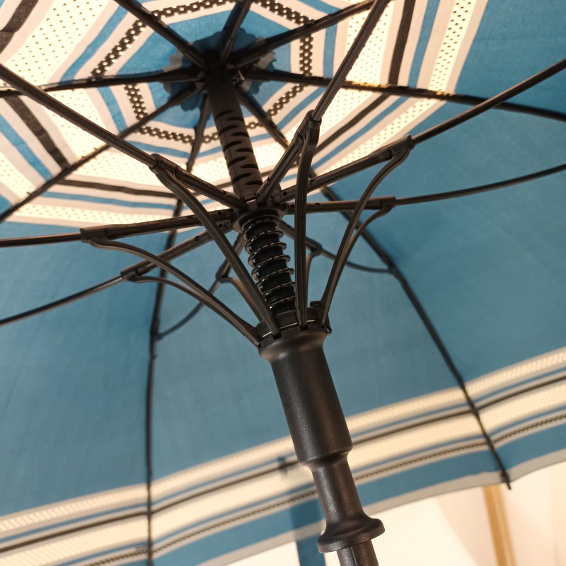 Long parapluie fiber flex graphics avec canne canne