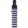 Petit parapluie rayé bicolore carbonsteel magic delight