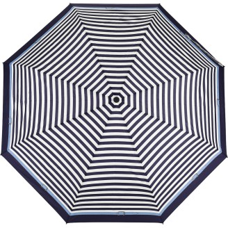 Small two-tone striped umbrella carbonsteel magic delig