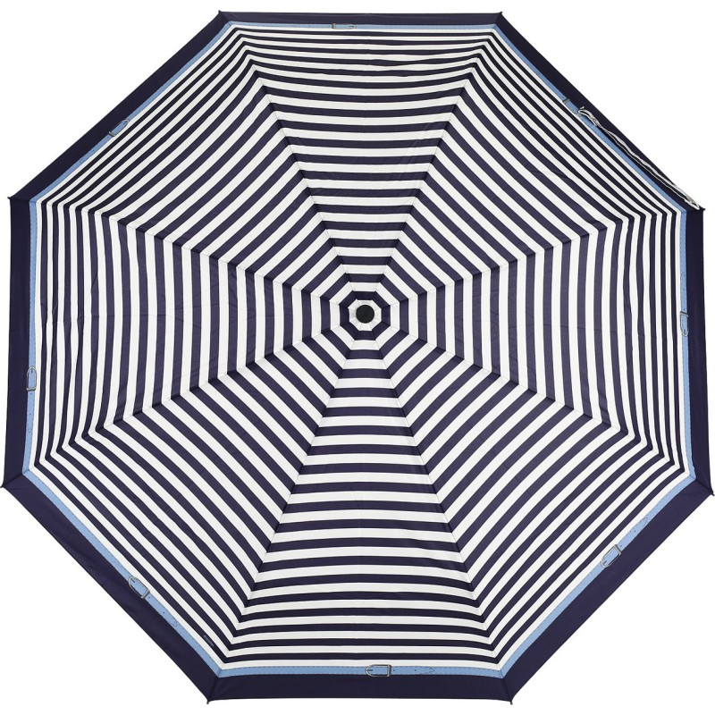 Small two-tone striped umbrella carbonsteel magic delig