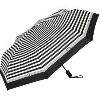 Small two-tone striped umbrella carbonsteel magic delig