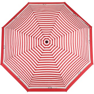 Small two-tone striped umbrella carbonsteel magic delig