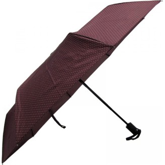 Petit parapluie carbonsteel uni avec petis pois blanc