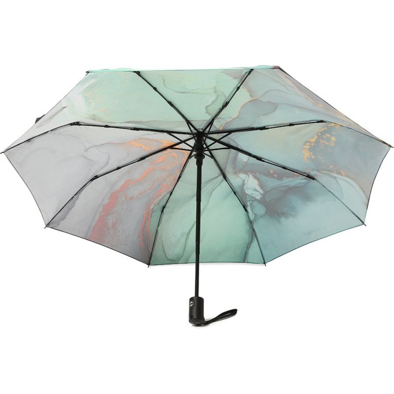 Small carbonsteel magic umbrella with marble effect pri